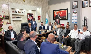 Yeniden Refah Partisinden Sanayi Sitesi ve Esnaf Kefalet ve Kredi Kooperatifi Ziyareti