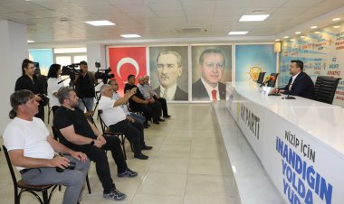 Cankesen, basın mensuplarıyla buluştu