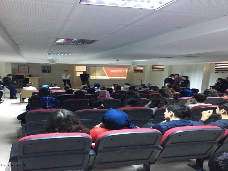  NİZİP TE LİSE ÖĞRENCİLERİNE MADDE BAĞIMLILIĞI KONULU SEMİNER